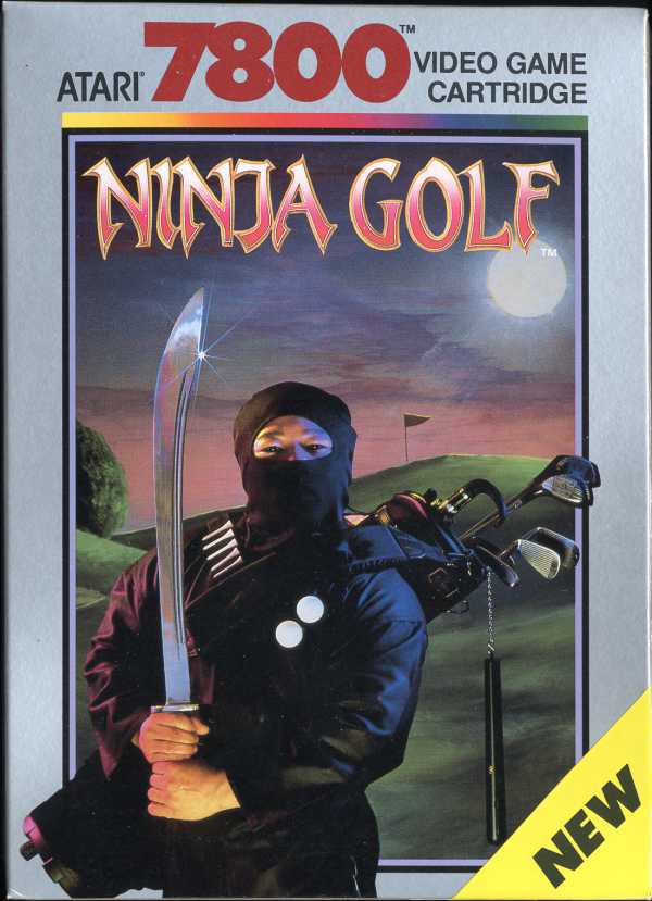 Ninja Golf Box Scan - Front